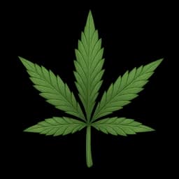 Cannabis leaf